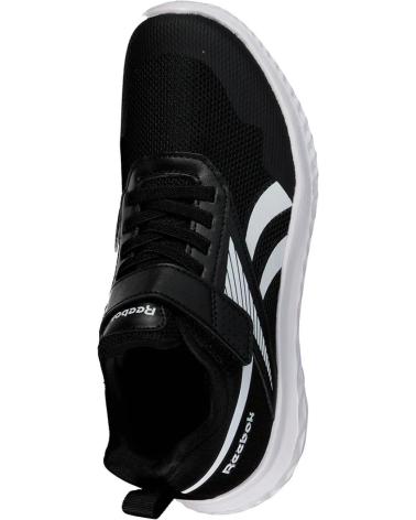 REEBOK DEPORTIVO ELÁSTICO CON VELCRO BLACK-WHITE PARA NIÑOS NEGRO
