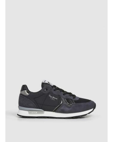 SNEAKERS RUNNING PEPE JEANS BLACK NEGRO
