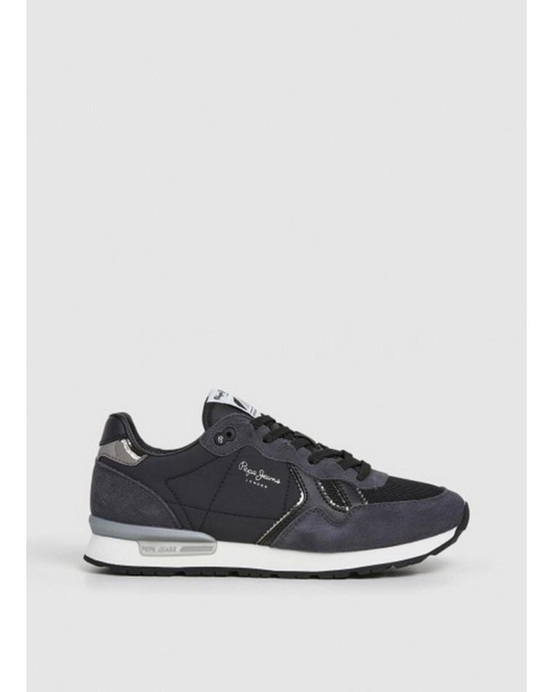 SNEAKERS RUNNING PEPE JEANS BLACK NEGRO