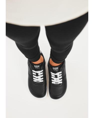 SNEAKERS CASUAL BW BREAK WALK NERE NEGRO