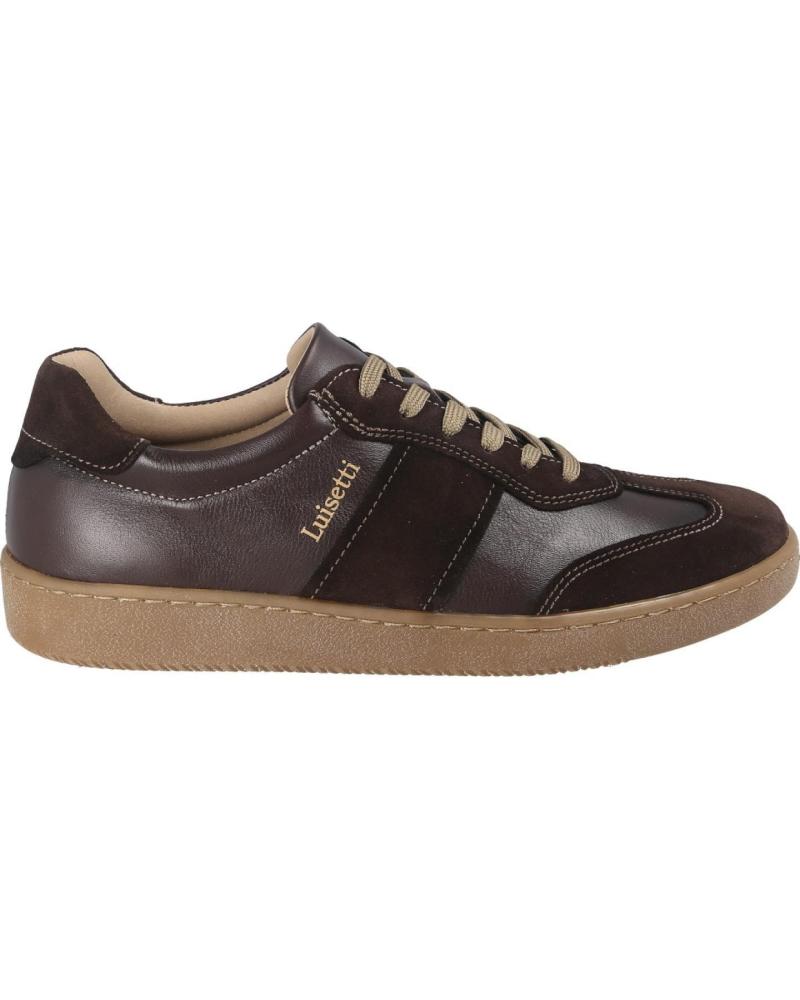 LUISETTI ZAPATILLAS CASUAL SPORT COMBI CAFÉ MARRÓN MARRON LUISETTI ZAPATILLAS CASUAL SPORT COMBI CAFÉ MARRÓN MARRON