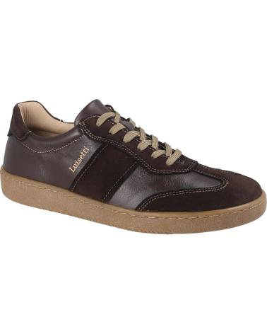 LUISETTI ZAPATILLAS CASUAL SPORT COMBI CAFÉ MARRÓN MARRON LUISETTI ZAPATILLAS CASUAL SPORT COMBI CAFÉ MARRÓN MARRON