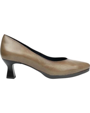 DESIREÉ ZAPATO DE TACÓN TAUPE ELEGANTE TAUPE