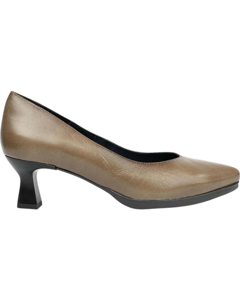 DESIREÉ ZAPATO DE TACÓN TAUPE ELEGANTE TAUPE