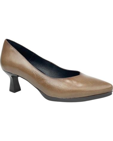 DESIREÉ ZAPATO DE TACÓN TAUPE ELEGANTE TAUPE