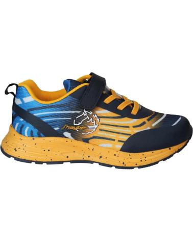 SCARPE SPORTIVE JHAYBER CON ELASTICO E VELCRO BLU NAVY AZUL MARINO