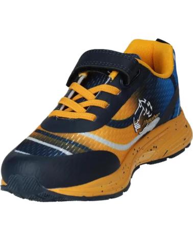 SCARPE SPORTIVE JHAYBER CON ELASTICO E VELCRO BLU NAVY AZUL MARINO