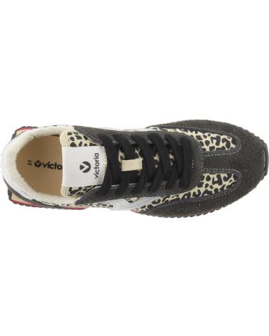 VICTORIA COSMOS 1134116 - SNEAKERS CON STAMPA LEOPARDATA NERE NEGRO VICTORIA COSMOS 1134116 - SNEAKERS CON STAMPA LEOPARDATA NERE NEGRO