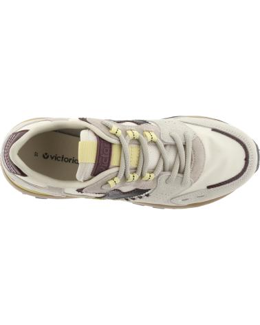 VICTORIA SNEAKERS DE MUJER LUNA 1156112 BEIGE