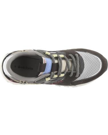 VICTORIA SNEAKERS LUNA METALLO NERE 1156113 NEGRO