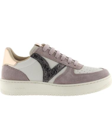 VICTORIA SNEAKERS MADRID METALLO ROSA 1258222 ROSADO