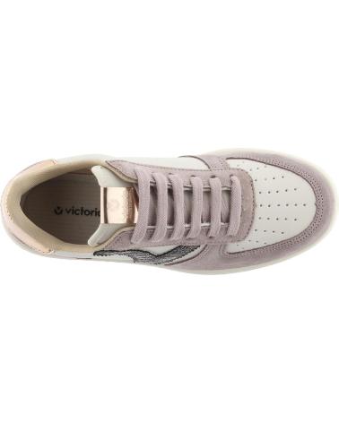 VICTORIA SNEAKERS MADRID METALLO ROSA 1258222 ROSADO