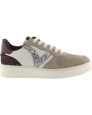 ZAPATILLAS VICTORIA MADRID GLITTER 1258271 VISÓN VISON