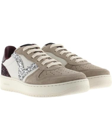 ZAPATILLAS VICTORIA MADRID GLITTER 1258271 VISÓN VISON ZAPATILLAS VICTORIA MADRID GLITTER 1258271 VISÓN VISON