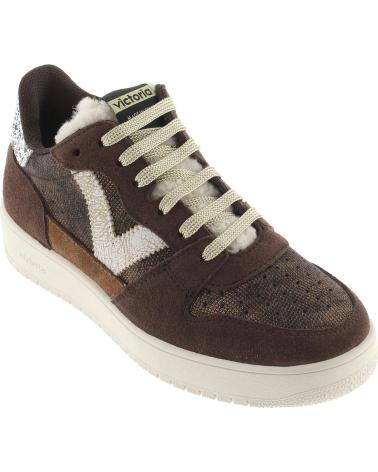 VICTORIA MADRID CHOCOLATE SNEAKERS 1258276 CHOCOLATE
