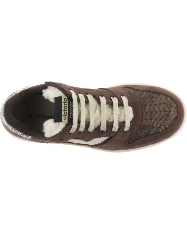 VICTORIA MADRID CHOCOLATE SNEAKERS 1258276 CHOCOLATE