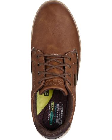 SKECHERS BLUCHER CORDON BROWN MARRON