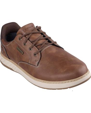 SKECHERS BLUCHER CORDON BROWN MARRON