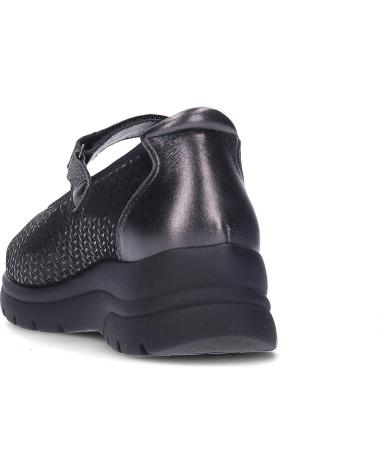 DTORRES ORTHOPEDIC MARY JANE SHOE WIDE FIT BLACK NEGRO