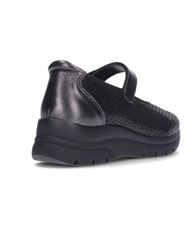 DTORRES ORTHOPEDIC MARY JANE SHOE WIDE FIT BLACK NEGRO