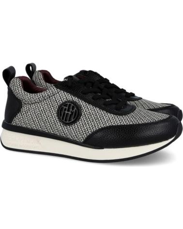 THE HAPPY MONK ZAPATILLAS CASUAL VANITY-010 NEGRO NEGRO