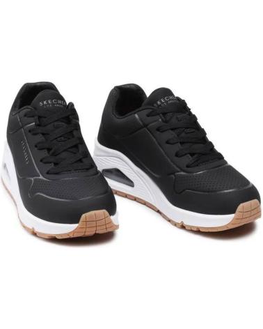 SCARPE DA GINNASTICA SKECHERS UNO - STAND ON AIR NERE CON AMMORTIZZAZIONE NEGRO SCARPE DA GINNASTICA SKECHERS UNO - STAND ON AIR NERE CON AMMORTIZZAZIONE NEGRO