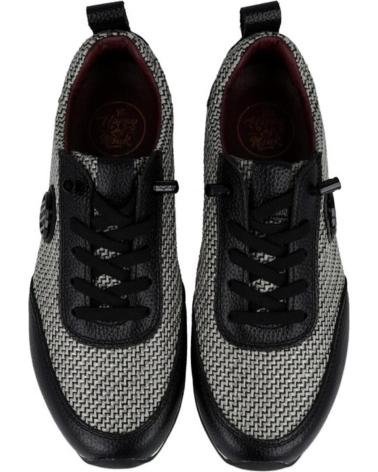 THE HAPPY MONK ZAPATILLAS CASUAL VANITY-010 NEGRO NEGRO