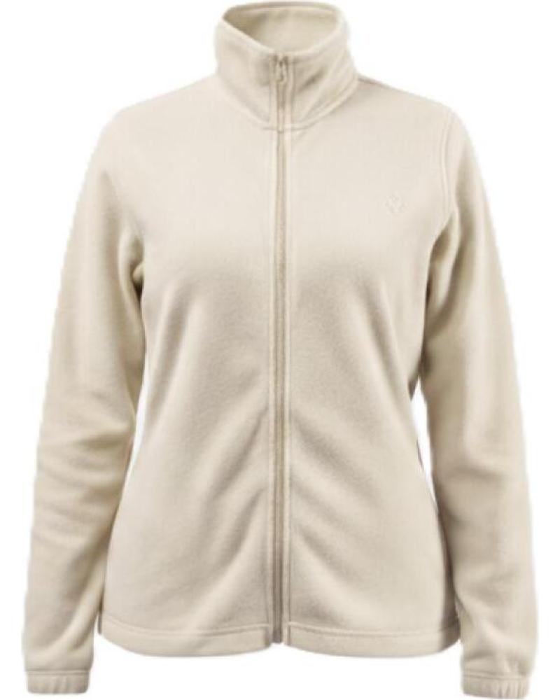 VESTE POLAIRE ALPHADVENTURE BISUECIA IVOIRE BLANC BLANCO