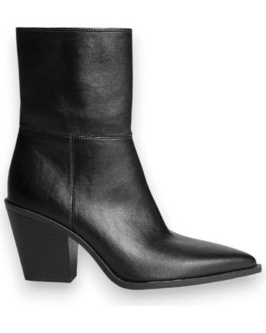 BOTÍN KESLEM CON TACÓN EN NEGRO NEGRO