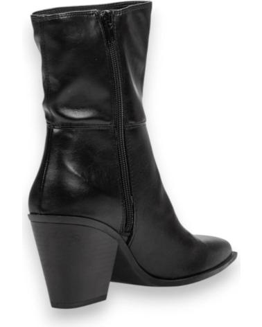 BOTÍN KESLEM CON TACÓN EN NEGRO NEGRO