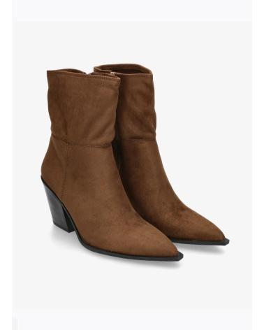 BOTÍN KESLEM CON TACÓN EN MARRÓN MARRON