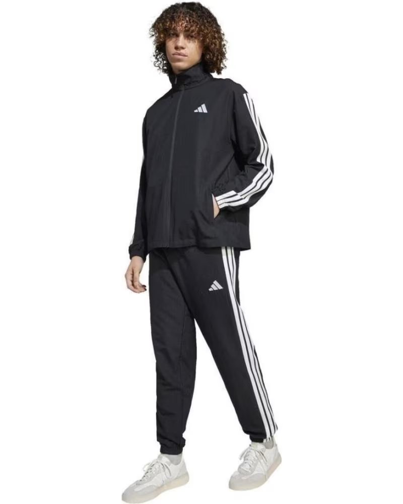TUTA ADIDAS SERENO 3 STRISCE PERFORMANCE NERA JI8849 BLACK