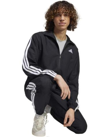 ADIDAS TRAININGSANZUG SERENO KOMPLETT SCHWARZ FÜR HERREN BLACK ADIDAS TRAININGSANZUG SERENO KOMPLETT SCHWARZ FÜR HERREN BLACK