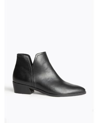 KESLEM BOTÍN CON TACÓN NEGRO NEGRO