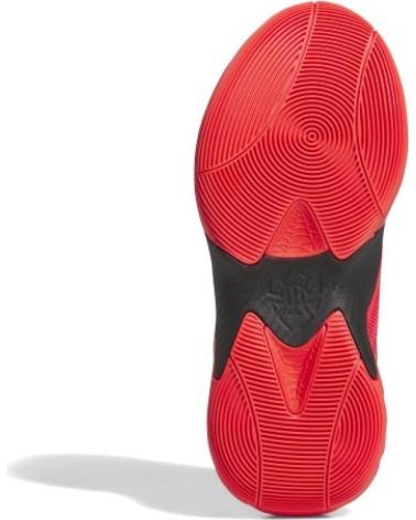 ADIDAS ZAPATILLAS INITIATION JUNIOR BALONCESTO ROJAS ROJO