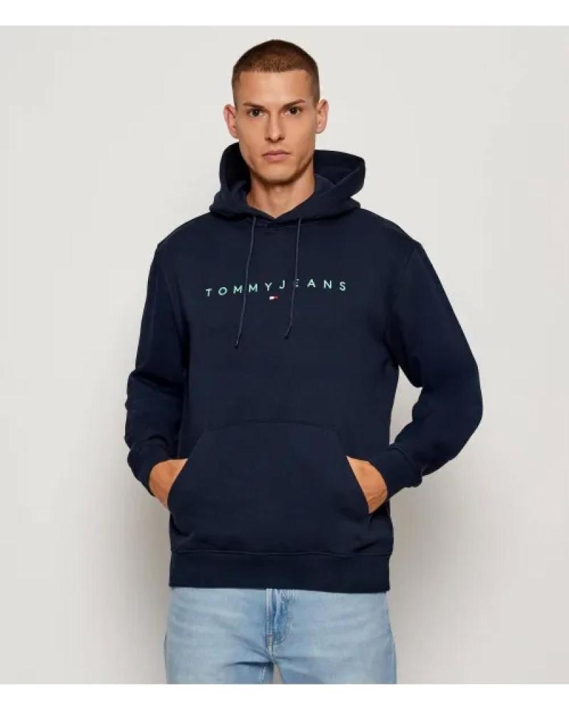 TOMMY HILFIGER SUDADERA CON CAPUCHA DM0DM20746 AZUL MARINO AZUL