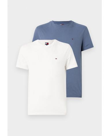 TOMMY HILFIGER DM0DM20687 WHITE AND LIGHT BLUE 2-PACK T-SHIRTS VARIOS COLORES