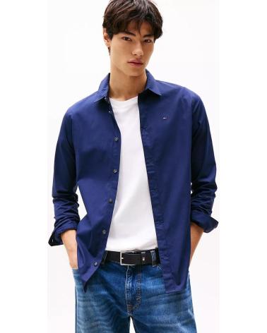 TOMMY HILFIGER DM0DM04405 NAVY BLUE CASUAL SHIRT AZUL