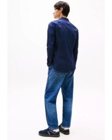 TOMMY HILFIGER DM0DM04405 NAVY BLUE CASUAL SHIRT AZUL