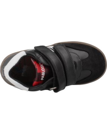 PABLOSKY RESPECTFUL 047115P BLACK - FLEXIBLE KIDS' SNEAKERS NEGRO
