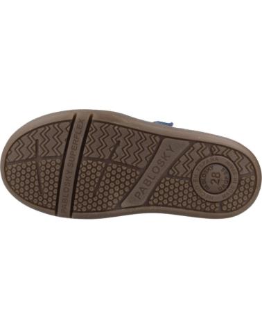 PABLOSKY BAREFOOT SHOE 047246P NAVY BLUE - HOOK-AND-LOOP CLOSURE NAVY