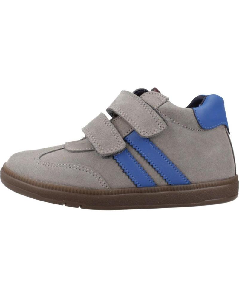 PABLOSKY BAREFOOT SHOE 047256P STEEL GREY - HOOK-AND-LOOP CLOSURE ACERO
