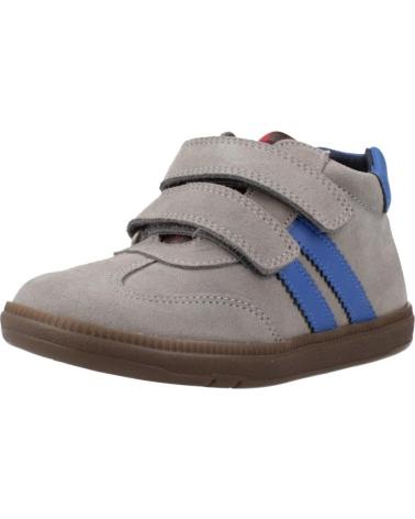 PABLOSKY BAREFOOT SHOE 047256P STEEL GREY - HOOK-AND-LOOP CLOSURE ACERO