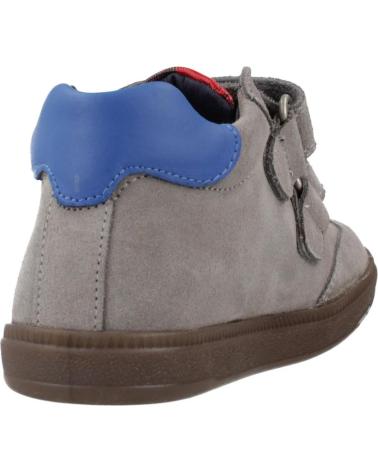 PABLOSKY BAREFOOT SHOE 047256P STEEL GREY - HOOK-AND-LOOP CLOSURE ACERO