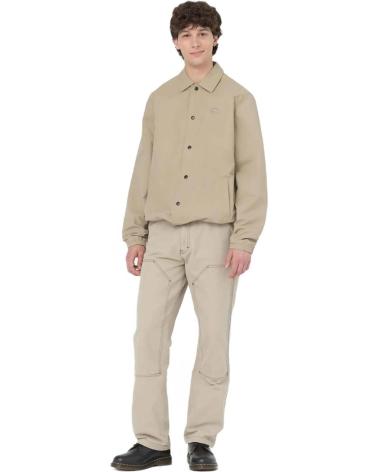 DICKIES BEIGE COACH JACKET BEIGE