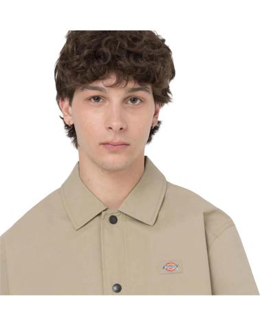 DICKIES BEIGE COACH JACKET BEIGE DICKIES BEIGE COACH JACKET BEIGE