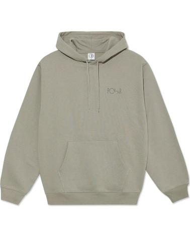 SUDADERA POLAR DAVE STROKE LOGO VETIVER NAN