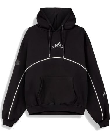 FELPA CON CAPPUCCIO GRIMEY INFAMOUS BOXY NERA NAN