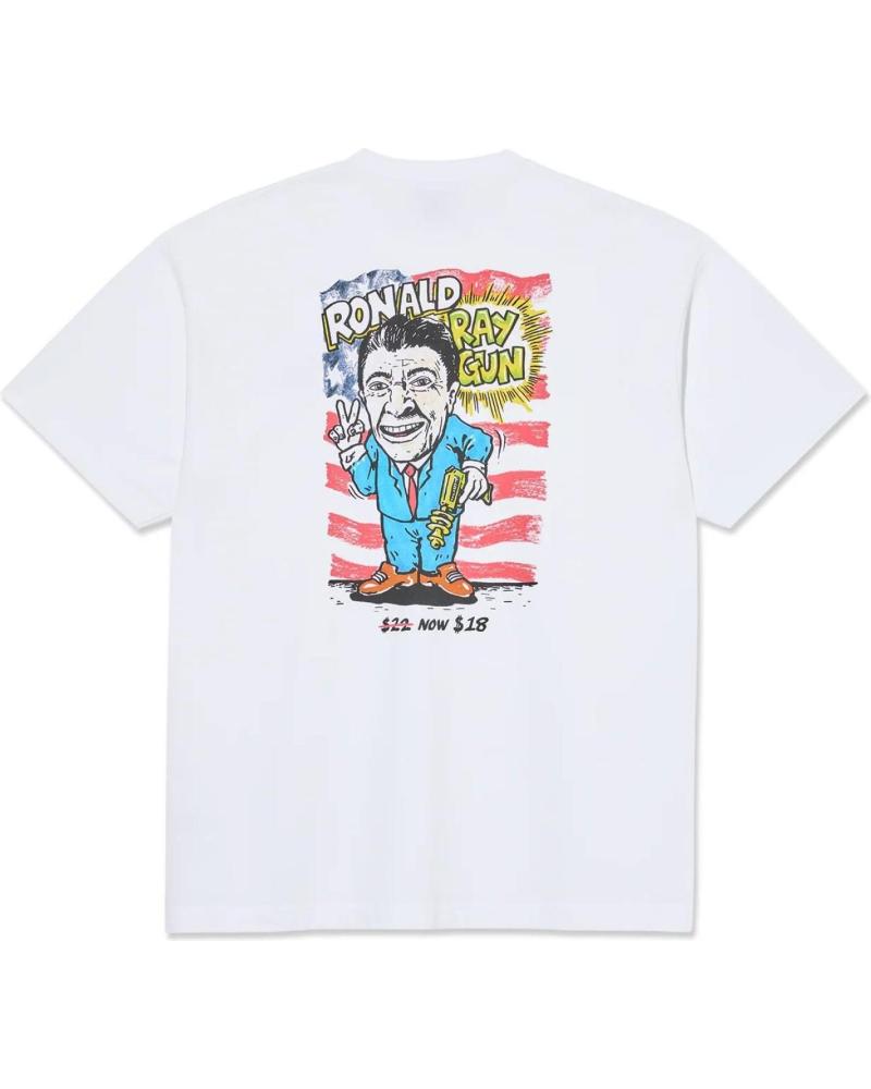 CAMISETA POLAR 'RAY GUN' BLANCA NAN