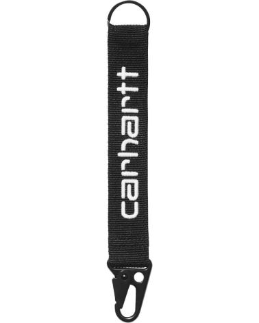 CARHARTT WIP JADEN KEYHOLDER BLACK-WHITE KEYCHAIN NAN